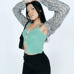 Princess Polly Rosanna Bolero Black -Modeoryx Sales Store 0 model info Alicia us8 9a83a866 dde5 4ca3 b877 2cc5cf9a9c7f