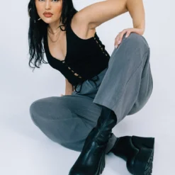 Princess Polly Walker Top Black