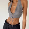Princess Polly Adkins Top Grey