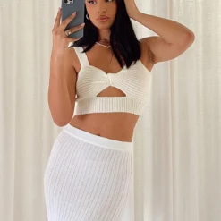 Princess Polly Lyton Top Cream