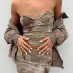 Princess Polly Brynn Set Brown