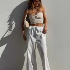 Princess Polly Brunie Pants White 11 Princess Polly Brunie Pants White -Modeoryx Sales Store 00 1ae2a379 b099 420c a44d dad74db09909