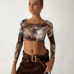 Princess Polly Sean Long Sleeve Top Multi