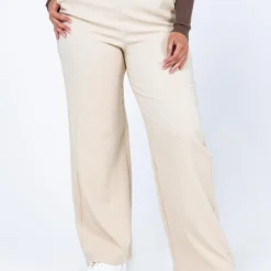 Princess Polly Audrie Pants Beige