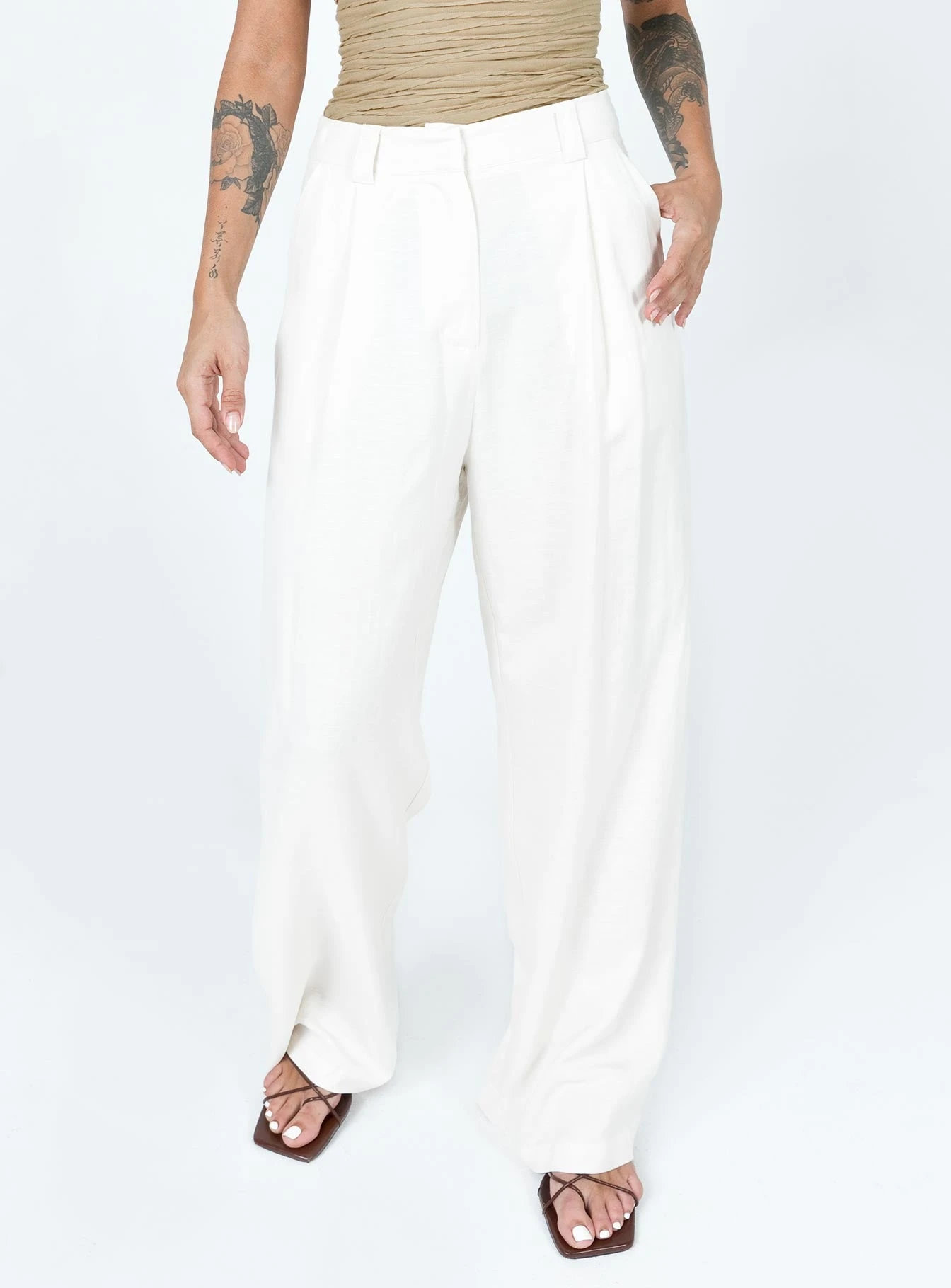 La Quinta Pant Off White 2 La Quinta Pant Off White - Image 2