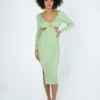 Princess Polly Lucia Midi Dress Green