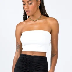 Princess Polly Apollo Strapless Top White -Modeoryx Sales Store 1 modelinfo Jenaya us2 2c68e1ba ac3f 4f3c 9871 968166424bf5