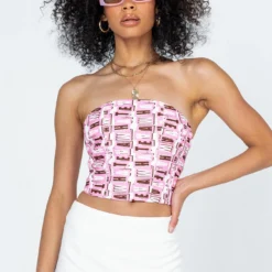 Princess Polly Whateva Bustier Pink Multi -Modeoryx Sales Store 1 modelinfo Lindsay us2 fb9a7781 505f 4066 bc90 b79c3f223f9b