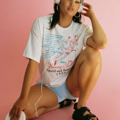 Running Club Graphic Tee White