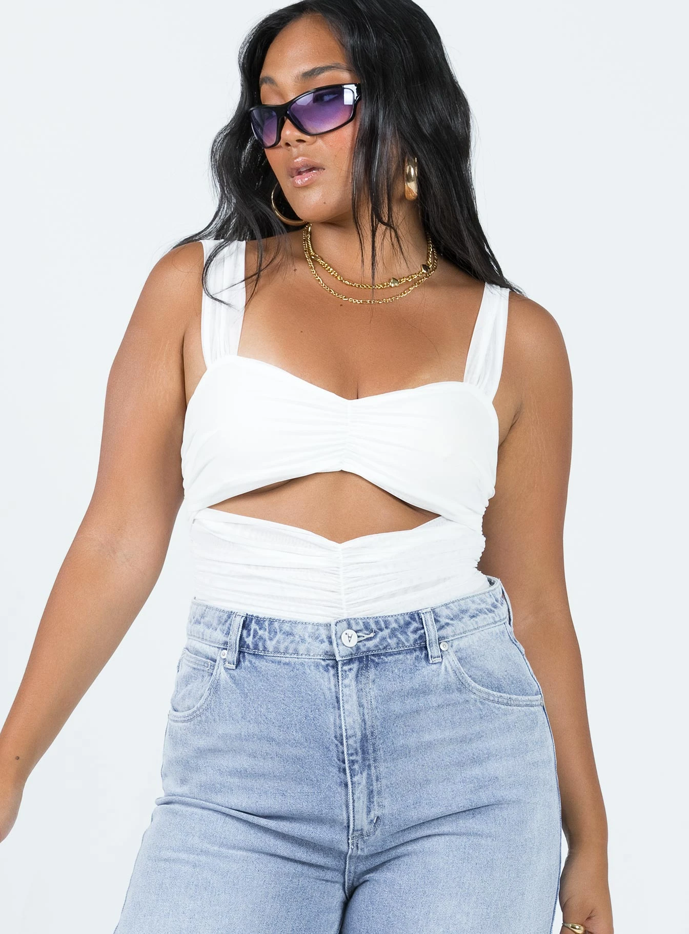 Kalmia Bodysuit White 3 Kalmia Bodysuit White - Image 3