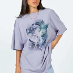 Princess Polly Fairy Forever Oversized Tee Purple