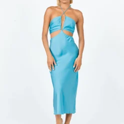 Princess Polly Eros Midi Dress Blue