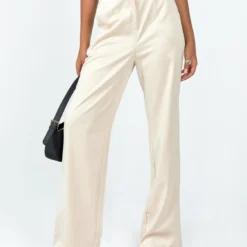 Princess Polly Vinnie Pants Cream