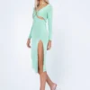 Princess Polly Winston Midi Dress Sage