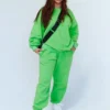 Princess Polly New To Town Sweatpants Green
