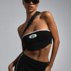 JGR & STN Bianca Boob Tube Black