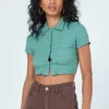 Princess Polly Imani Top Green