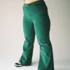 Nadia Pants Green Curve
