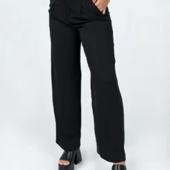 Princess Polly Cudal Pants Black