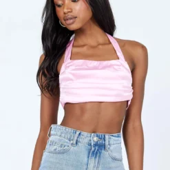 Princess Polly Esmae Top Pink