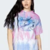 Princess Polly Dolphin Tie Dye Tee Multi