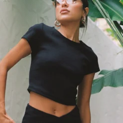 Classic Crop Tee Black Tall 14 Classic Crop Tee Black Tall -Modeoryx Sales Store 1 070d4a0f aa5d 4afe 9431 7855a856e776