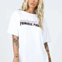Princess Polly Zahra Tee White -Modeoryx Sales Store 1 244c53fe 5aae 479a 9c9d 5ff58b2574a5