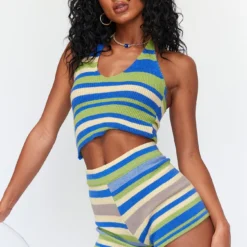 Princess Polly Isla Set Green Multi