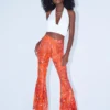 Princess Polly Tayler Flare Pants Orange
