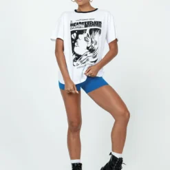 Comic Book Ringer Tee White -Modeoryx Sales Store 2 modelinfo Alexis us2 42b30319 6816 4cf9 a8ab 9d5edd506457