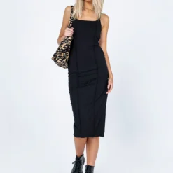 Princess Polly Alya Midi Dress Black -Modeoryx Sales Store 2 modelinfo Ira us2 303ea938 7c76 4d05 b26e 648f211b727b