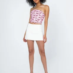 Princess Polly Whateva Bustier Pink Multi -Modeoryx Sales Store 2 modelinfo Lindsay us2 85ca601d e517 47ad b5df 679ad3be8495