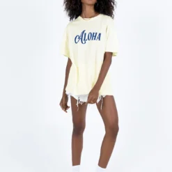 Aloha Oversized Tee Ivory 7 Aloha Oversized Tee Ivory -Modeoryx Sales Store 2 modelinfo alexa us2 710c3c92 45c6 48fe ae16 36bfe797e5db