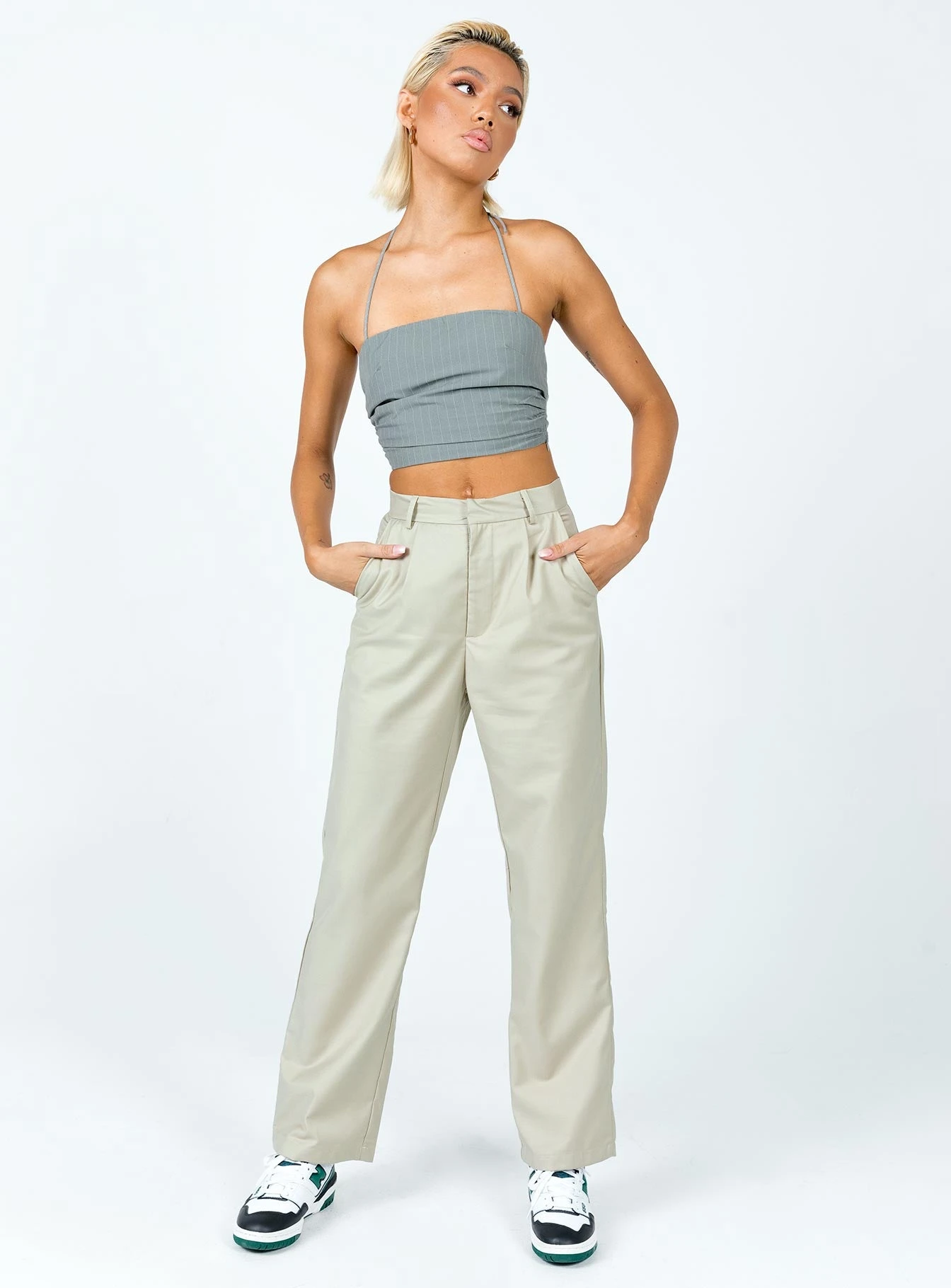 Princess Polly Aroya Top Grey 6 Princess Polly Aroya Top Grey - Image 6