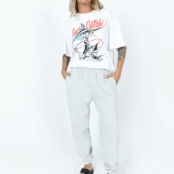 I'm A Catch Oversized Tee White -Modeoryx Sales Store 2 modelinfo cathlin us2 9e9ed2a9 647d 4f95 9c45 5e8dc5c87ccd