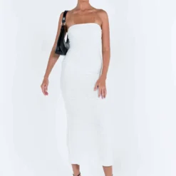 Oscar Midi Dress White Tall -Modeoryx Sales Store 2 modelinfo chelsea us6 383e216a 46bc 4256 bb04 6a3a5a3f1df9
