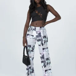 Princess Polly In My Element Mid Rise Pants White -Modeoryx Sales Store 2 modelinfo cynthia us2 6f4fc940 f7ad 4574 a3ee c3efd01fa0cc