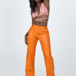 Princess Polly Ashlea PU Pants Orange 10 Princess Polly Ashlea PU Pants Orange -Modeoryx Sales Store 2 modelinfo cynthia us4 f130b865 7170 4a82 9441 8bebfb53b42d