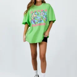 Scuba Paradise Oversize Tee Green -Modeoryx Sales Store 2 modelinfo elise us2 176de53f d7bf 466e 9053 aee374c8dac3