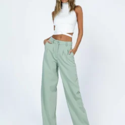 Princess Polly Archer Pants Green 8 Princess Polly Archer Pants Green -Modeoryx Sales Store 2 modelinfo fiona us2 8faf2deb 3831 48e0 8dcf 35df2556c74e