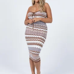 Princess Polly Ariella Midi Dress Brown -Modeoryx Sales Store 2 modelinfo jasmin us8 dfda0916 87ae 413a 9593 a93bfc5b5062