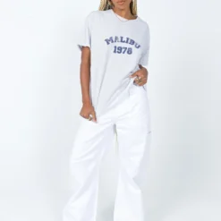 Princess Polly Mailbu Oversized Tee Grey Marle -Modeoryx Sales Store 2 modelinfo lola us4 4dba3728 dd75 4847 9bbf 2287f23082d6