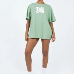 Take Care Oversized Tee Green -Modeoryx Sales Store 2 modelinfo lola us4 ddd29367 0aa0 4cc9 8cb3 06644ed172f0