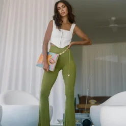 Princess Polly Boogie Pants Green -Modeoryx Sales Store 2 0fd432da 05b9 4551 a51d e4f014033ddb