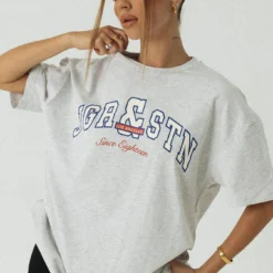 Jagger & Stone Vintage Oversized Tee Grey