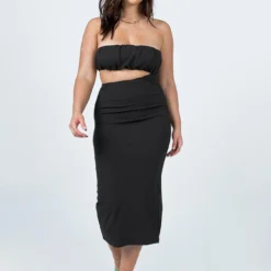 Princess Polly Grayson Midi Dress Black -Modeoryx Sales Store 2 43c0bcd1 fa9e 43d2 a125 b5dfd096db44