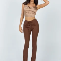 Princess Polly Imogen Pants Brown -Modeoryx Sales Store 2 59