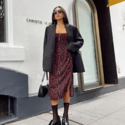 Princess Polly Noda Midi Dress Black/Red -Modeoryx Sales Store 2 7560f2c1 0bfe 429e a8d3 5595f2066ec3