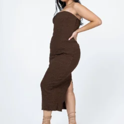 Princess Polly Kei Midi Dress Brown -Modeoryx Sales Store 3 modelinfo Alicia us8 2efe3852 1919 49cb a9f5 47741e770538