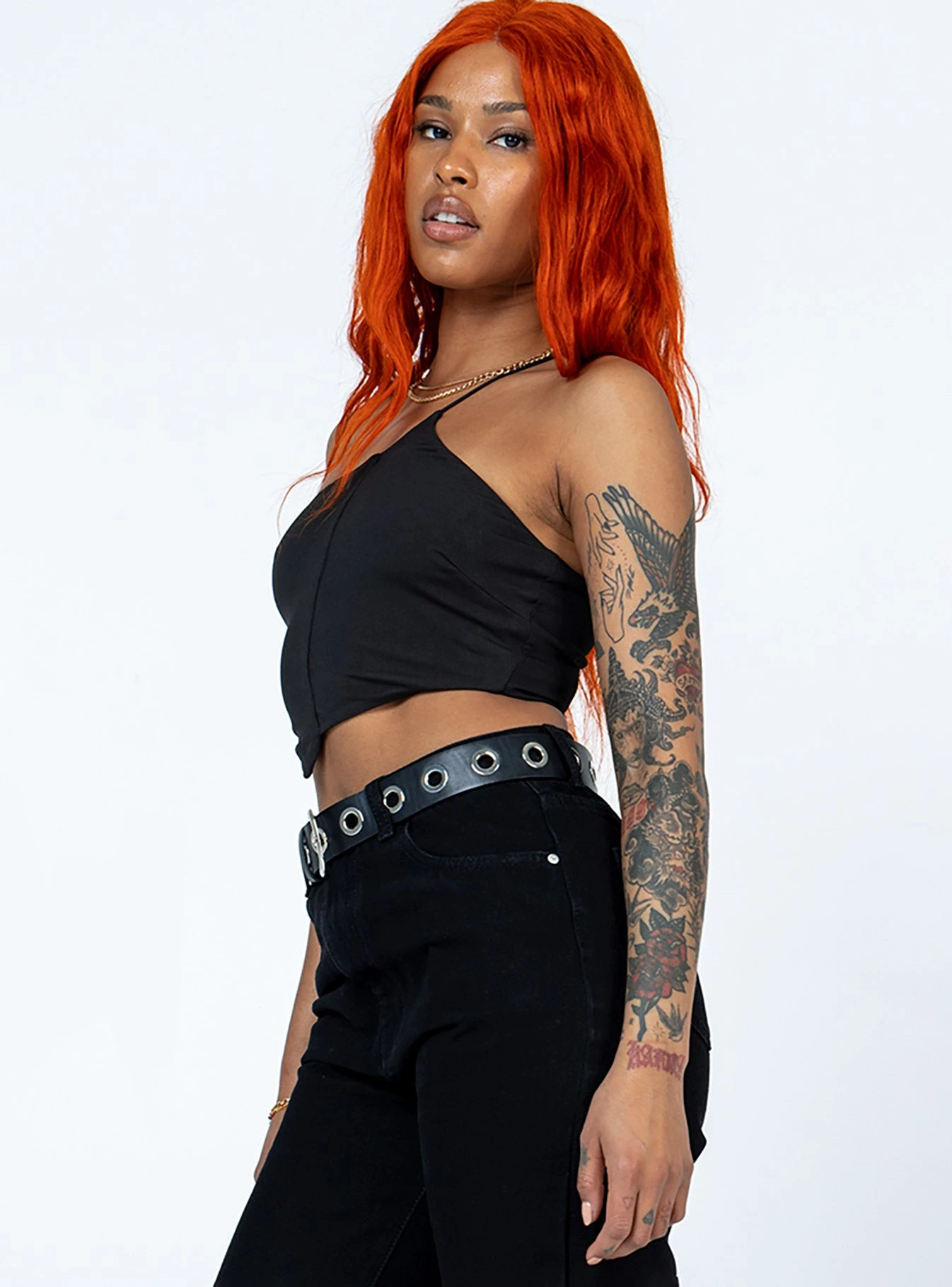 Princess Polly Belinda Top Black 3 Princess Polly Belinda Top Black - Image 3